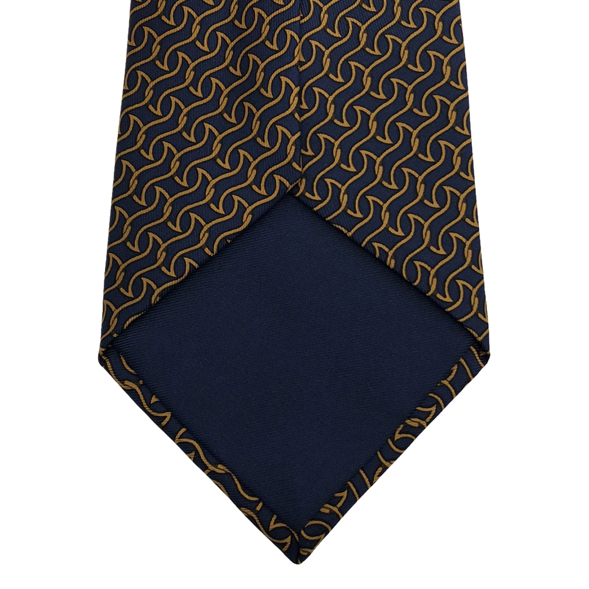 HERMES / 헤르메스 | 실크 100 % 총 무늬 넥타이 | 네이비