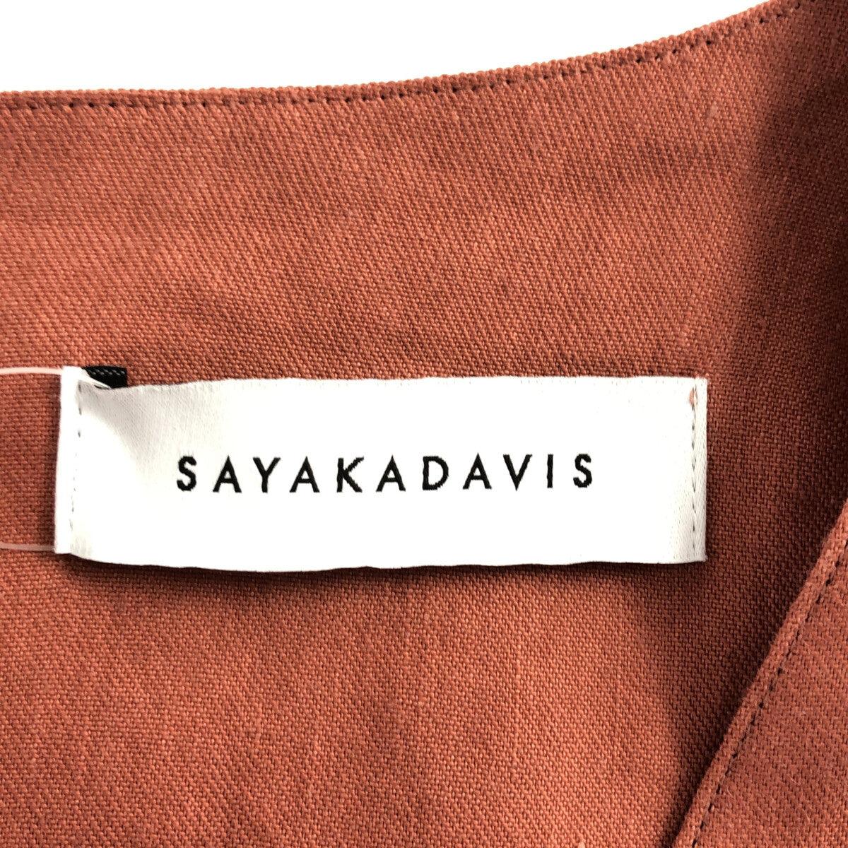 SAYAKADAVIS / サヤカディヴィス | リネン サロペット オールインワン | onesize |