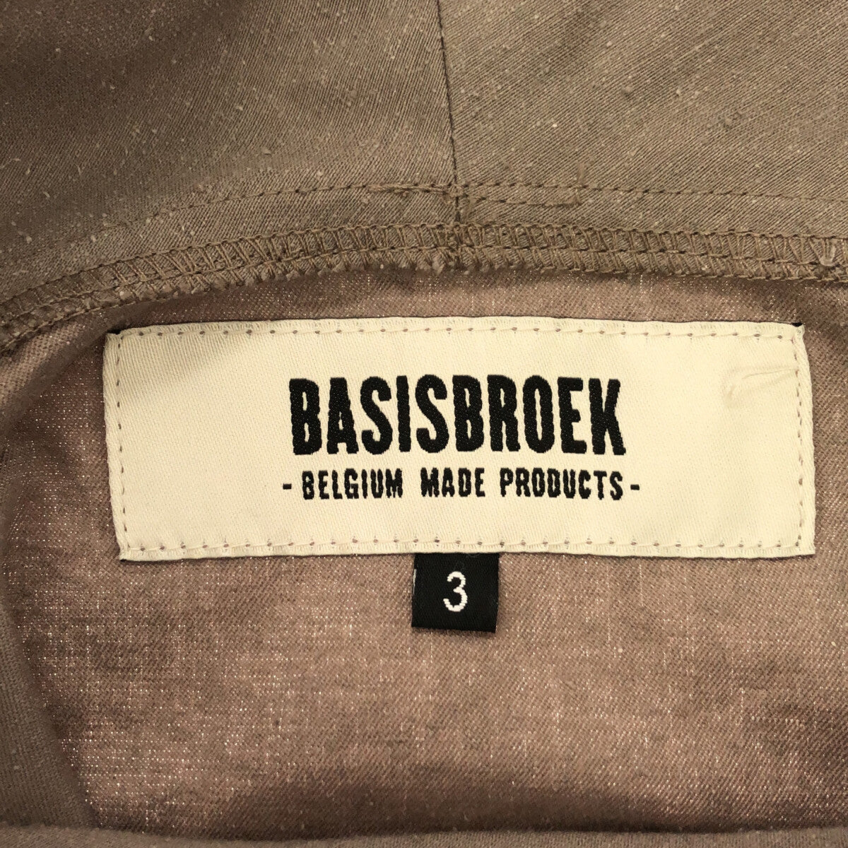 美品】 BASISBROEK / バージスブルック | コットンシルク スモックプルオーバー | 3 | グレー | メンズ – KLD