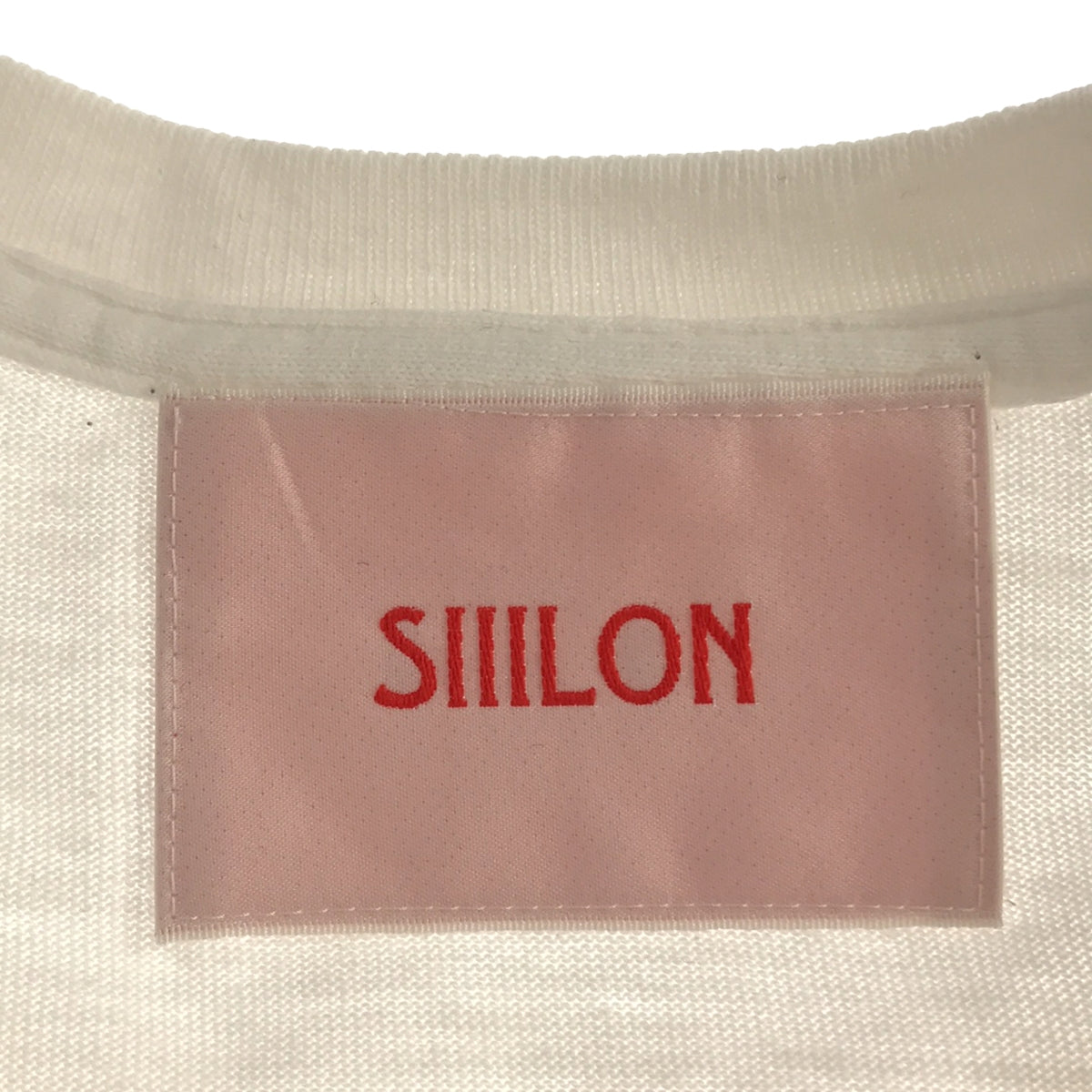 SIIILON / シーロン | ロゴ 刺しゅう Tシャツ | XL | レディース – KLD