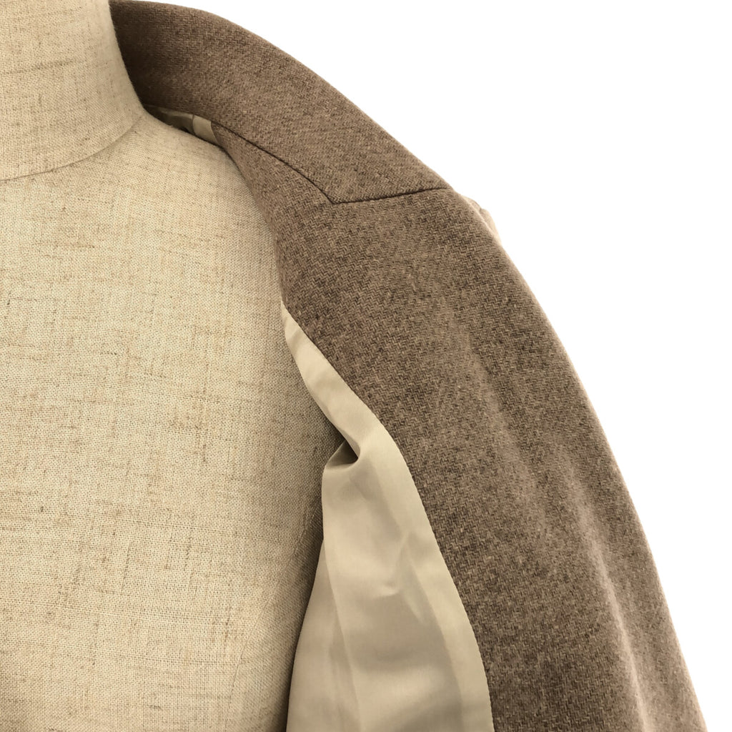 【美品】  Deuxieme Classe / ドゥーズィエムクラス | 2020AW | EVERYDAY I LIKE.  Jacket Coat / 総裏地 カシミヤブレンド チェスターコート | 38 | ベージュ | レディース