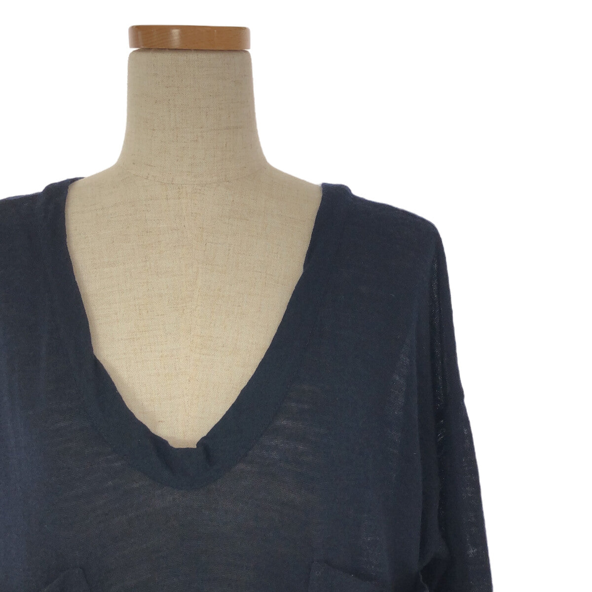 45r / 포티파이브얼 | 더블 포켓 울 원피스 | 2 | 네이비 | 여성