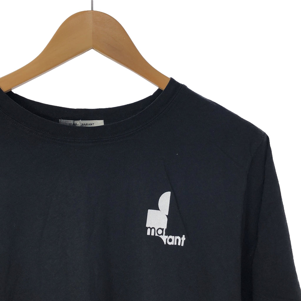 伊莎貝爾·瑪蘭 | ZAFFRH T 卹 標誌印花 T 卹 | L |黑色 |女性的