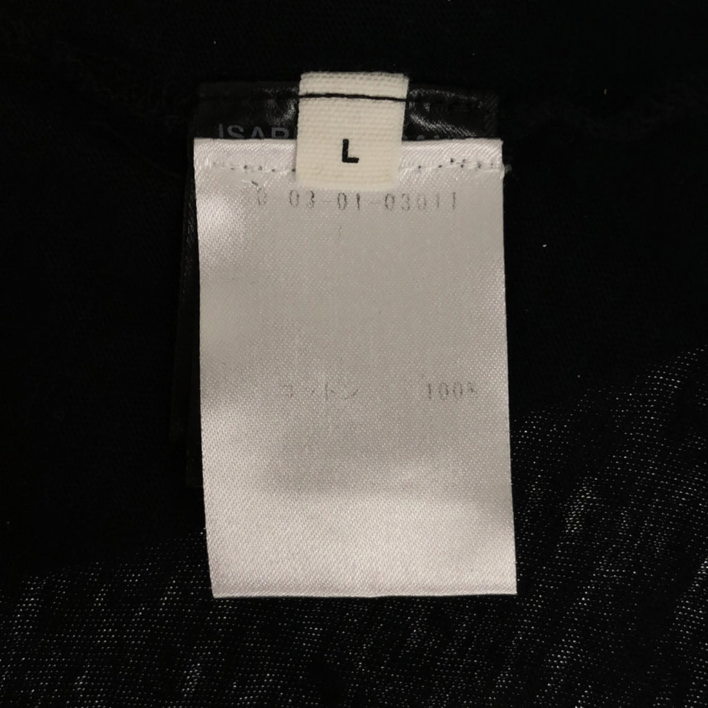 伊莎貝爾·瑪蘭 | ZAFFRH T 卹 標誌印花 T 卹 | L |黑色 |女性的