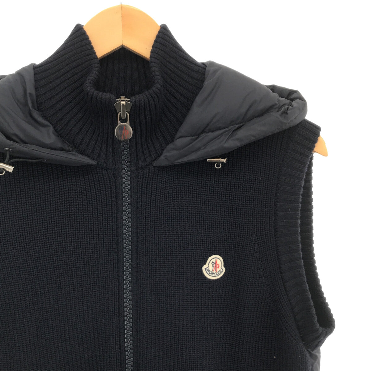 美品】 MONCLER / モンクレール | MAGLIONE TRICOT GILET ニット切替