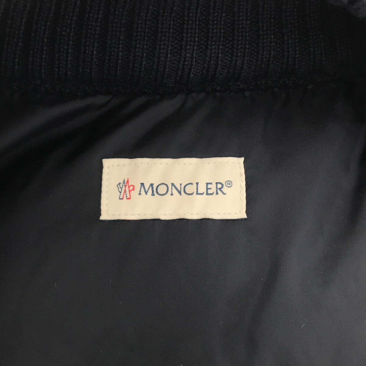 美品】 MONCLER / モンクレール | MAGLIONE TRICOT GILET ニット切替