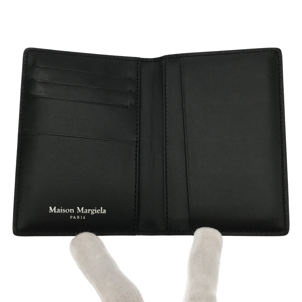【新品】 Maison Margiela / メゾンマルジェラ | Card Case Wallet カードケース | ブラック | メンズ