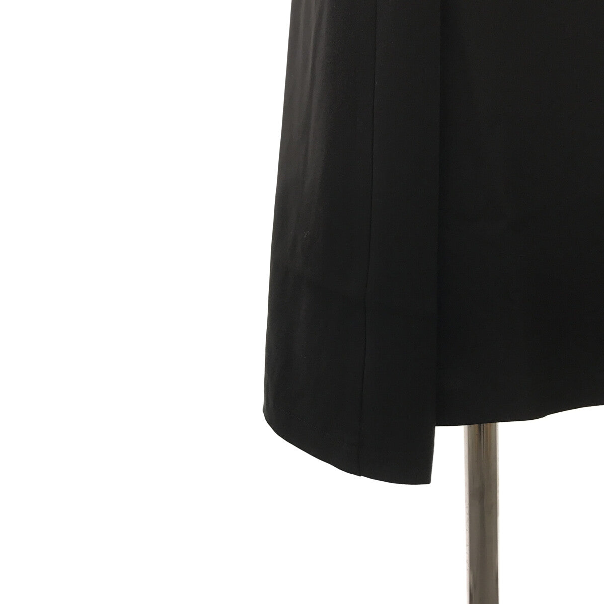 【美品】  foufou / フーフー | THE DRESS #07 drape v neck dress ワンピース | 0 | ブラック | レディース