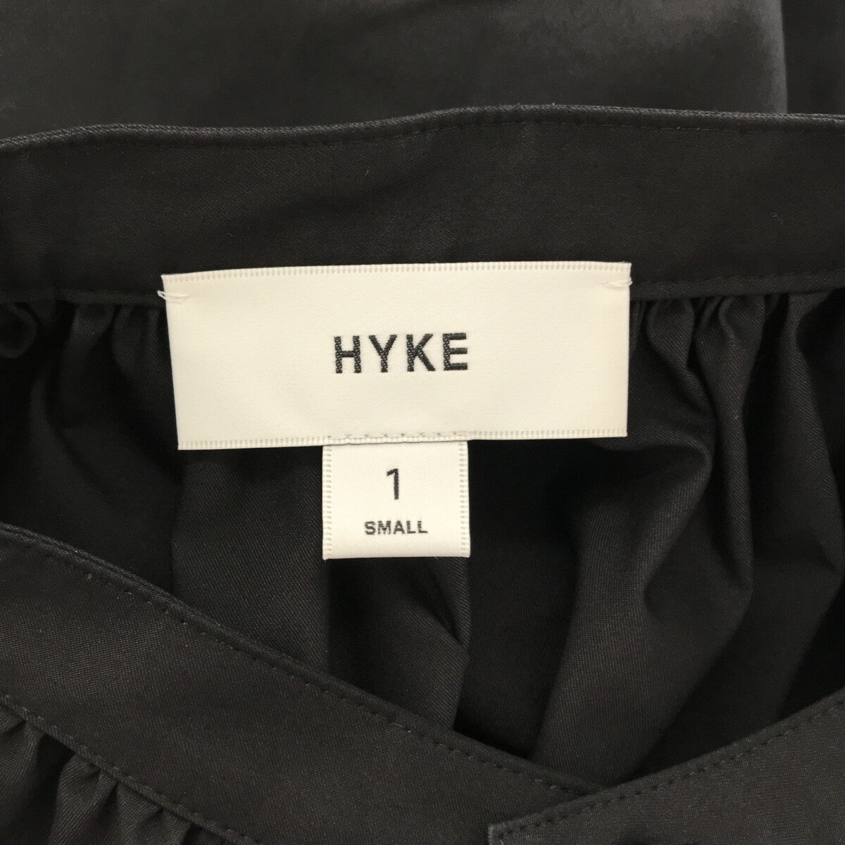 HYKE / ハイク | 2023SS | T/C BALLOON SLEEVE SHIRT / バンドカラー バルーンスリーブ ブラウス | 1 |