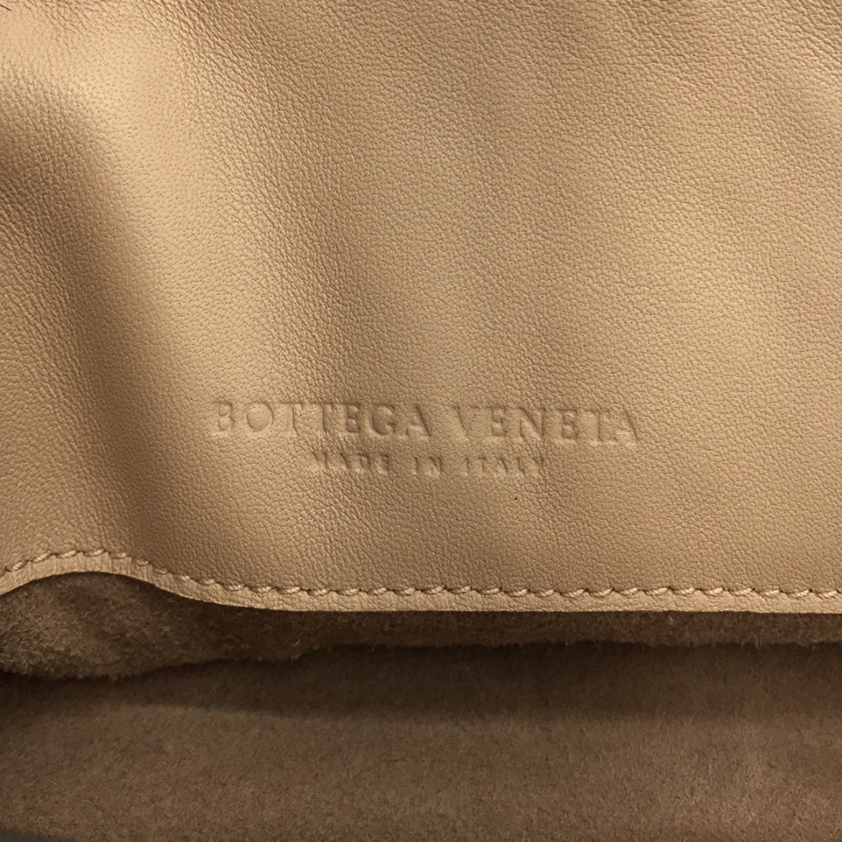 【美品】  BOTTEGA VENETA / ボッテガヴェネタ | 494119 LOOP ループ イントレチャート ワンショルダーバッグ | グレー系 | レディース