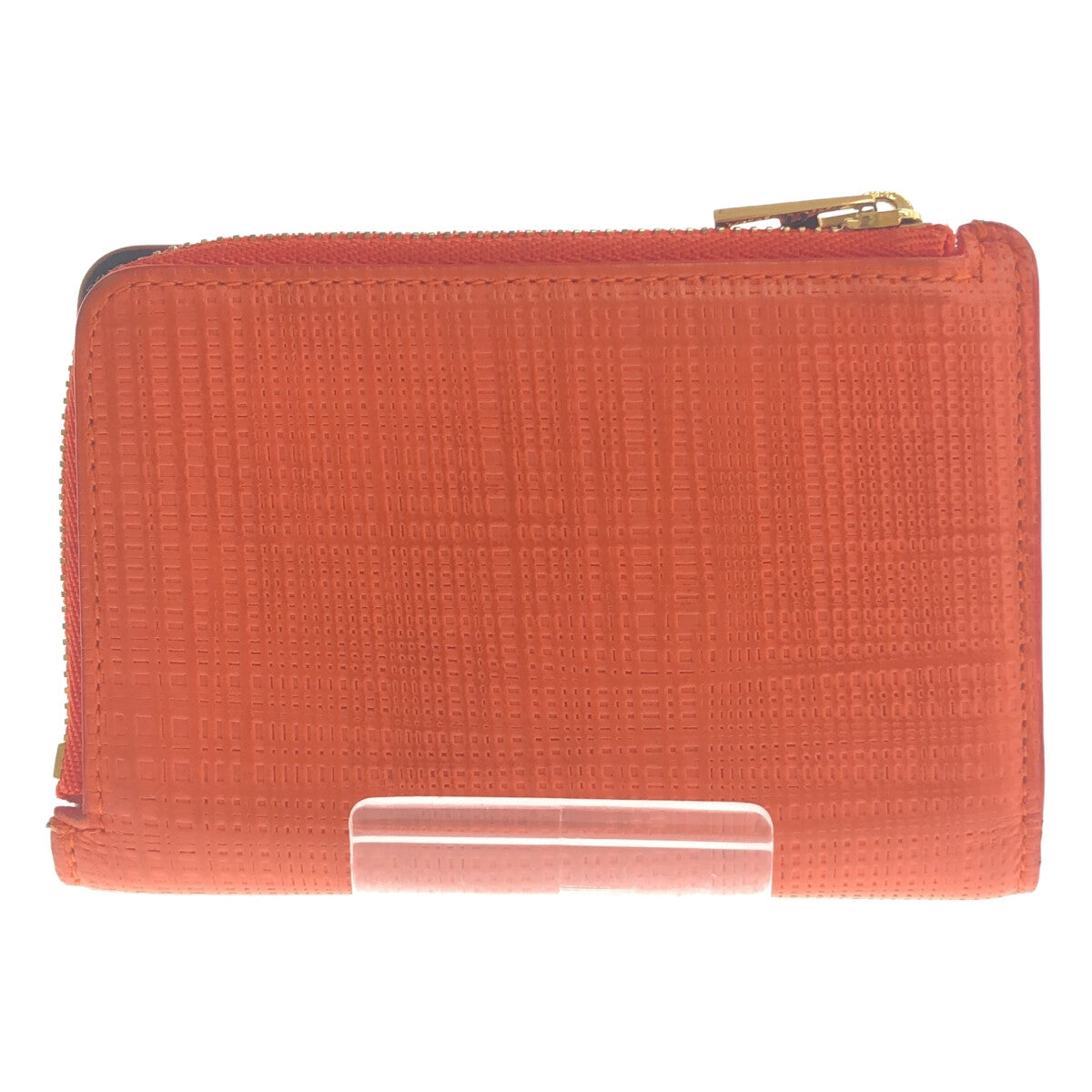【美品】  LOEWE / ロエベ | SMALL ZIP WALLET スモール ジップ ウォレット | オレンジ | レディース