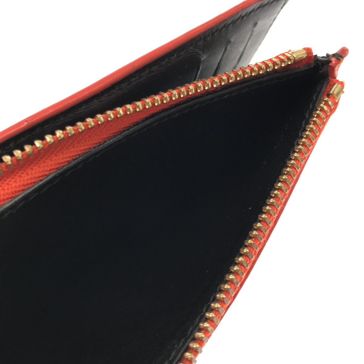 【미품】 LOEWE / 로에베 | SMALL ZIP WALLET 스몰 지퍼 지갑 | 오렌지 | 여성