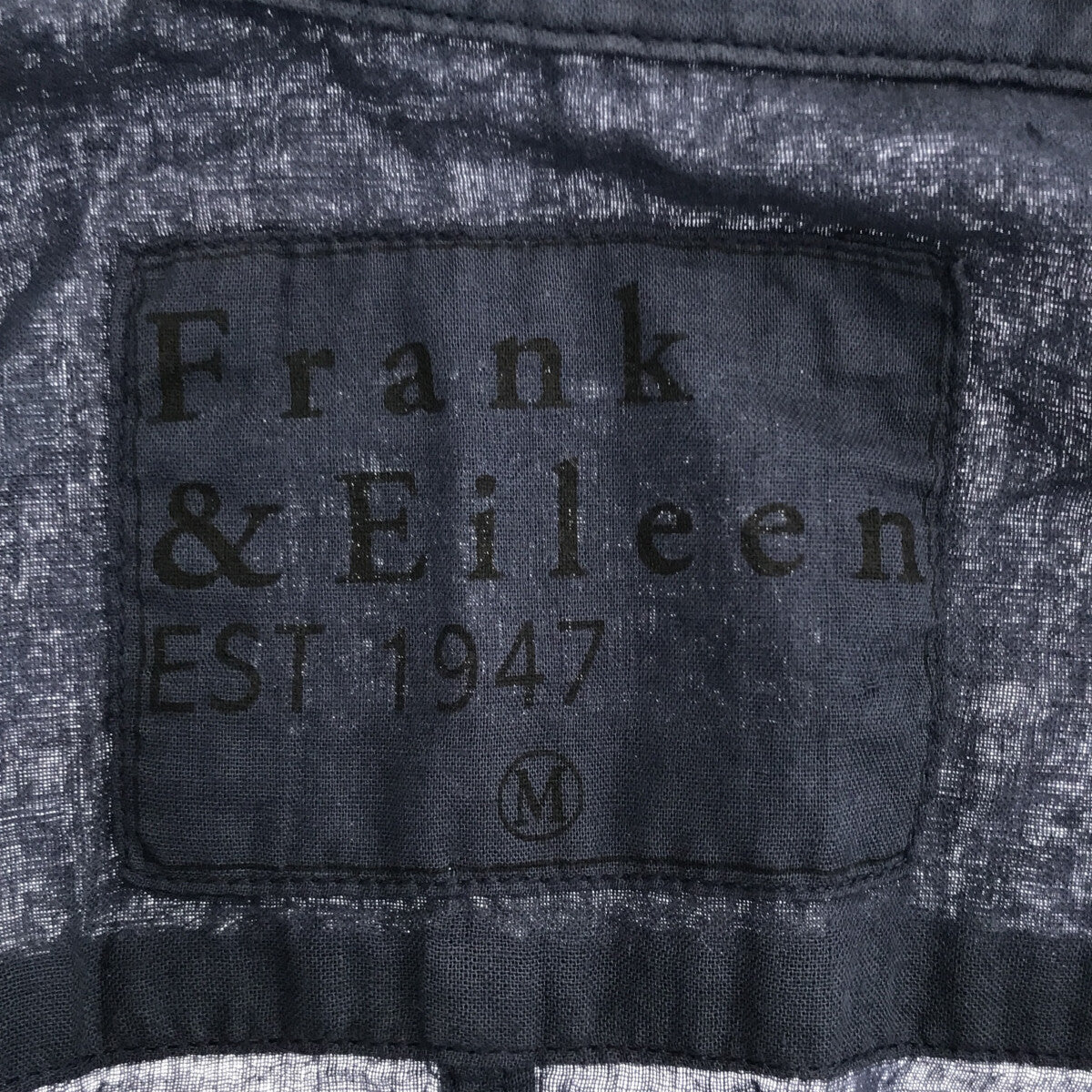 Frank&Eileen / フランクアンドアイリーン | BARRY コットン オープンカラーシャツ | M | レディース