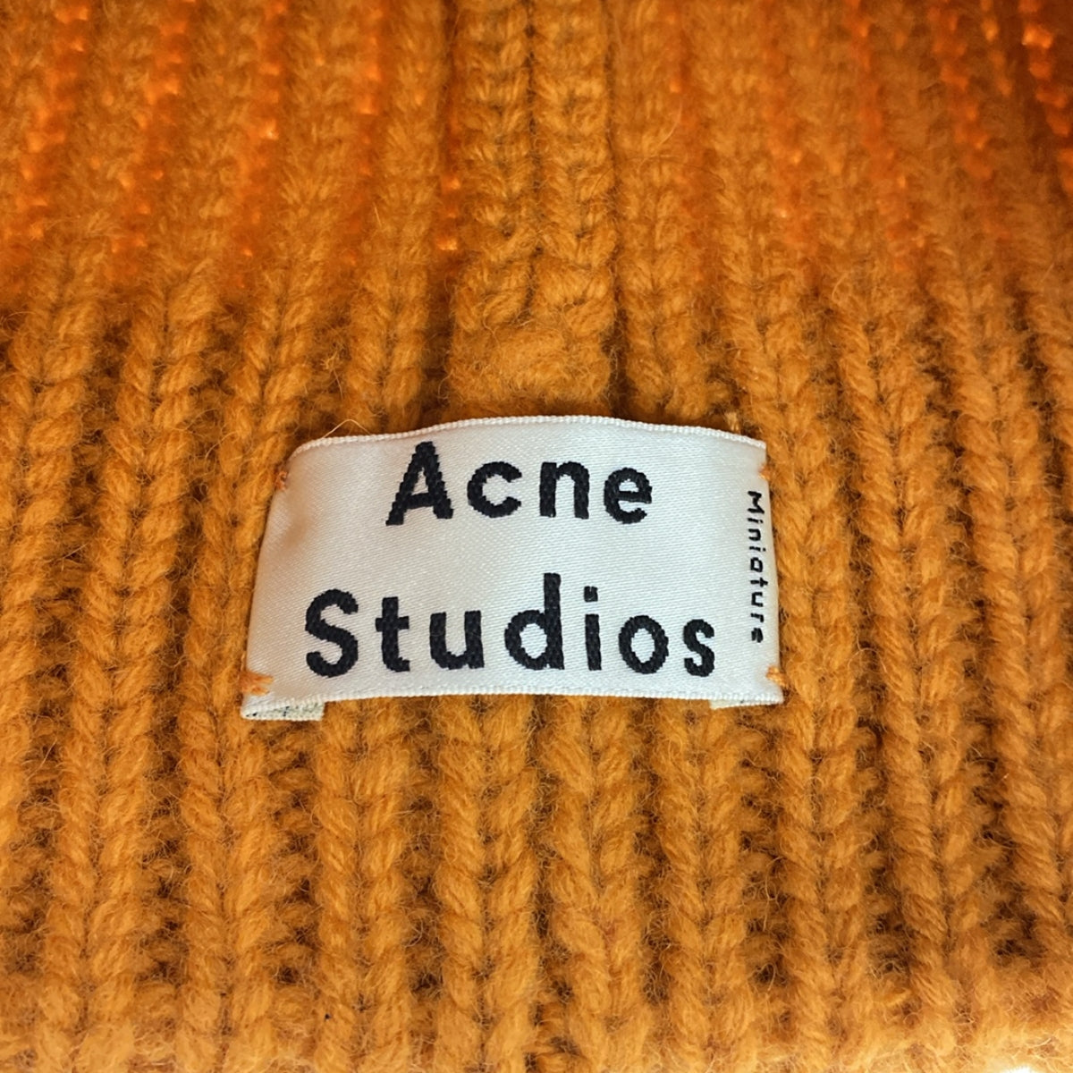 Acne Studios / アクネストゥディオズ | FACEロゴ ニット帽 ユニセックス |