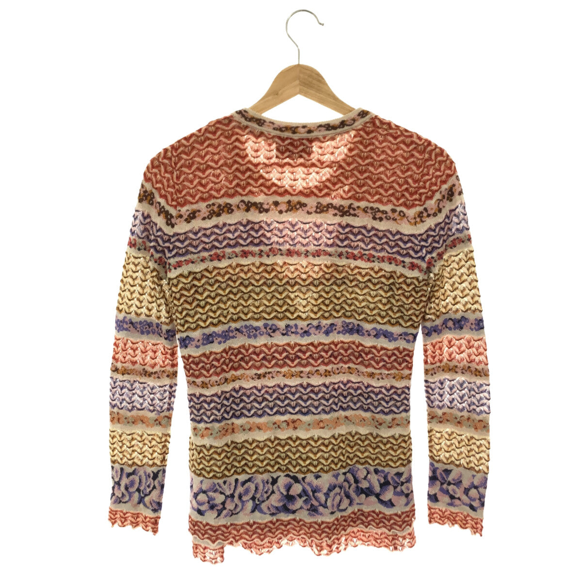 MISSONI / ミッソーニ | アンサンブル 花柄 クルーネックニット 