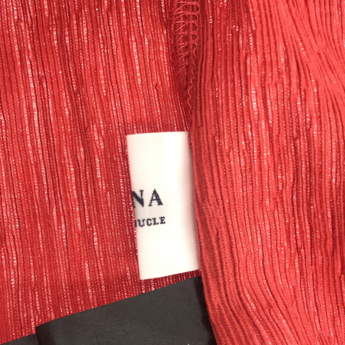 IENA LA BOUCLE / イエナラブークル | 2023SS | 楊柳カットエプロンワンピース | F | レッド系 | レディース