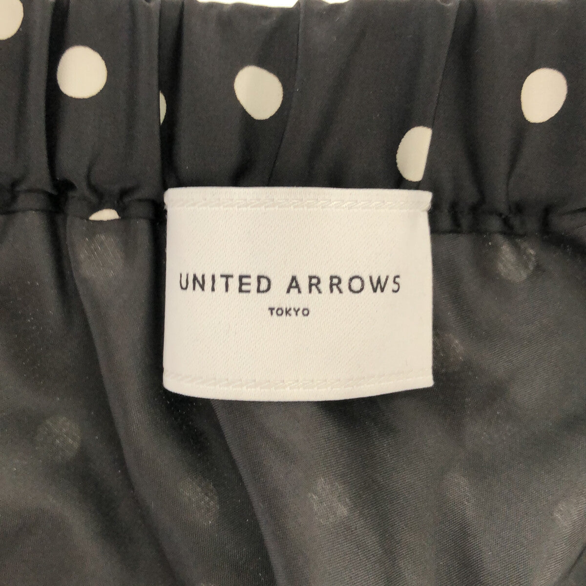 UNITED ARROWS / ユナイテッドアローズ | ドット ロングスカート | 36