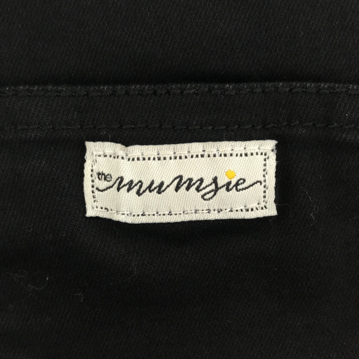 THE MUMSIE / マムジー | コットン サロペット / オーバーオール / 着る抱っこ紐 | XXS | ブラック | レディース