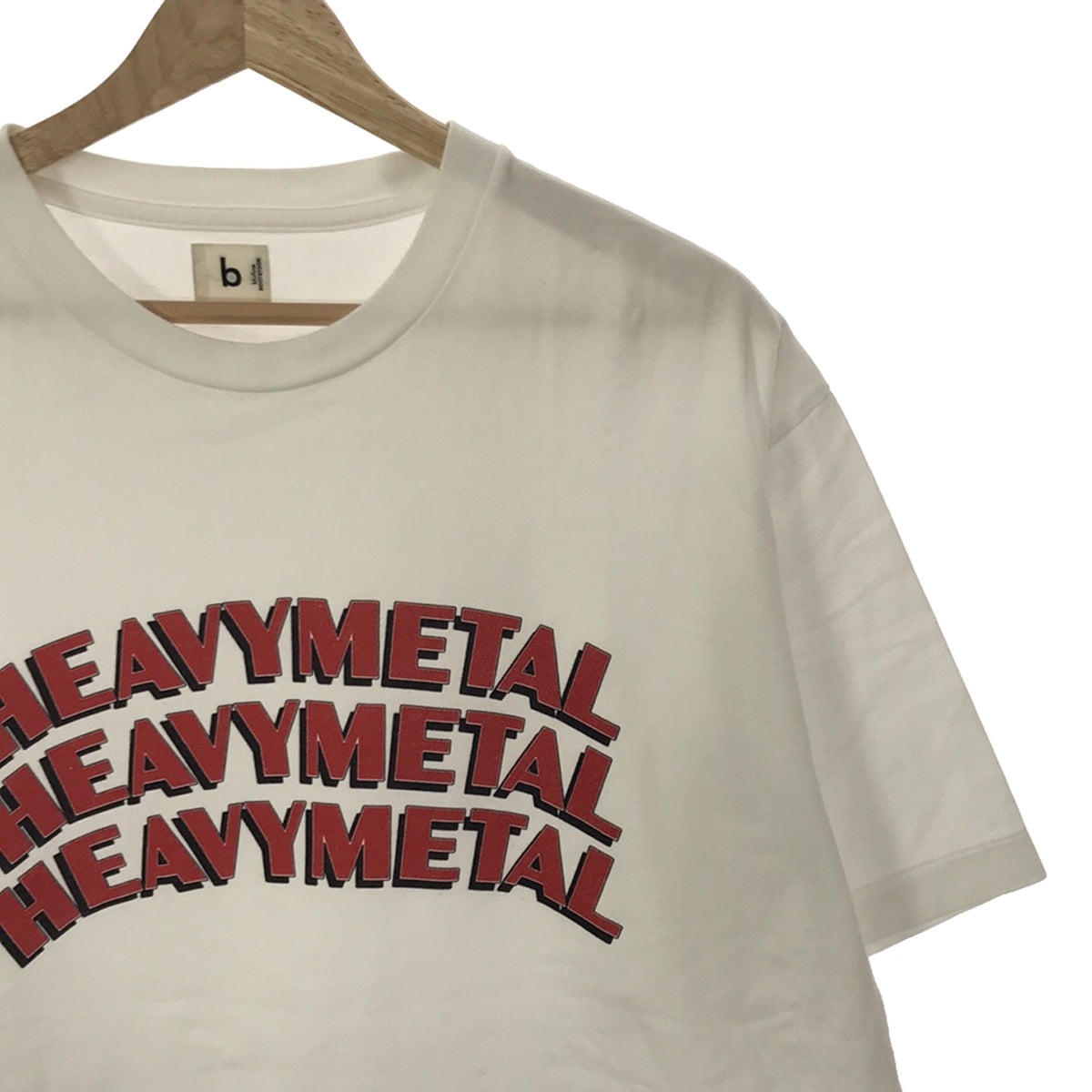 blurhms / ブラームス | HEAVY METAL PRINT TEE BIG Tシャツ |