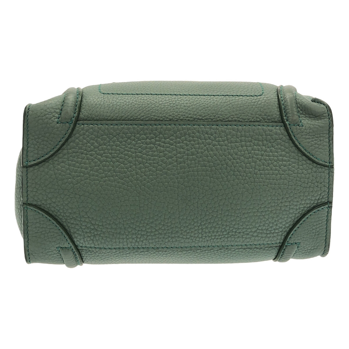 CELINE / セリーヌ | ラゲージ マイクロショッパー ハンドバッグ | グリーン | レディース