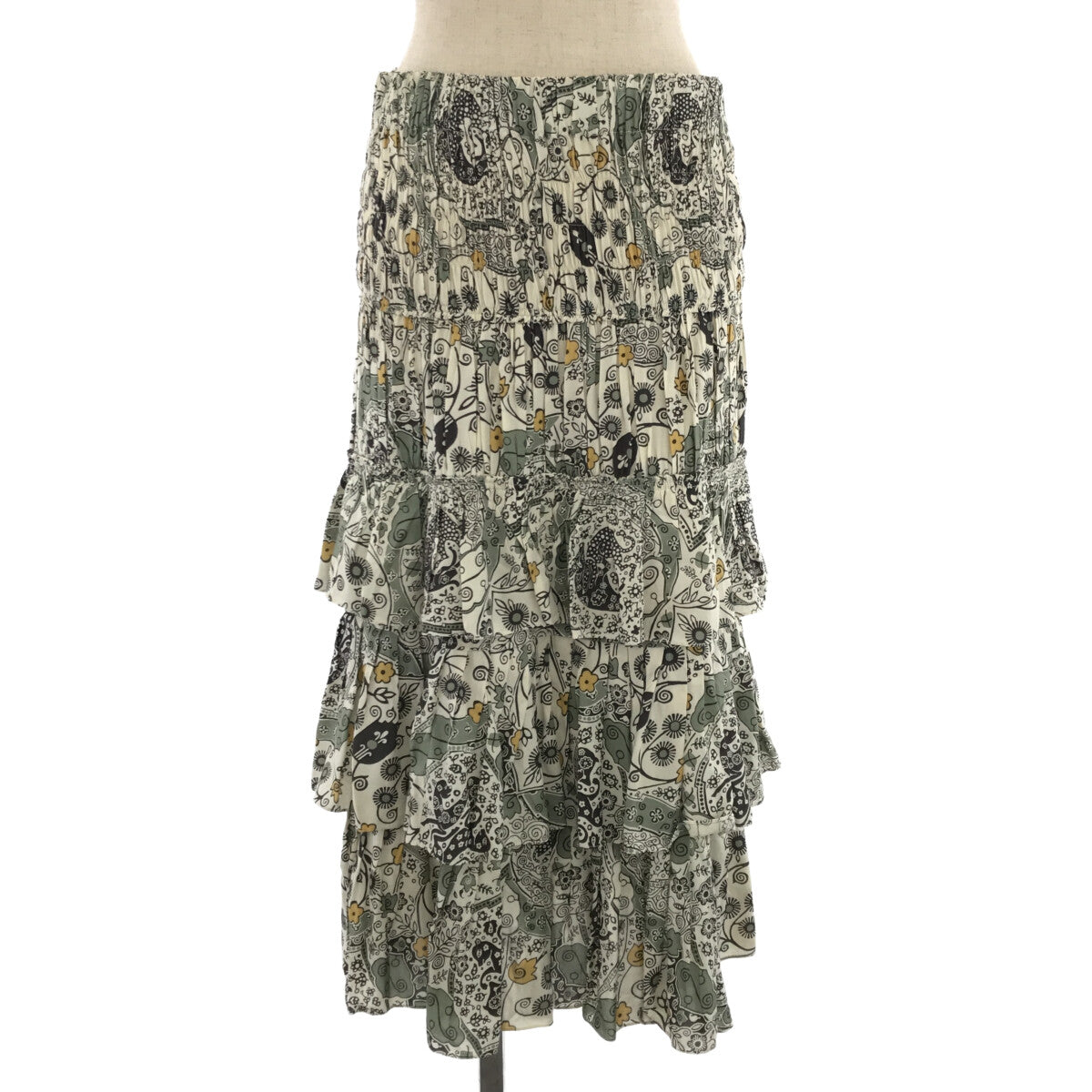 ISABEL MARANT ETOILE |多色圖案裙 | 36 |多色 |女性的