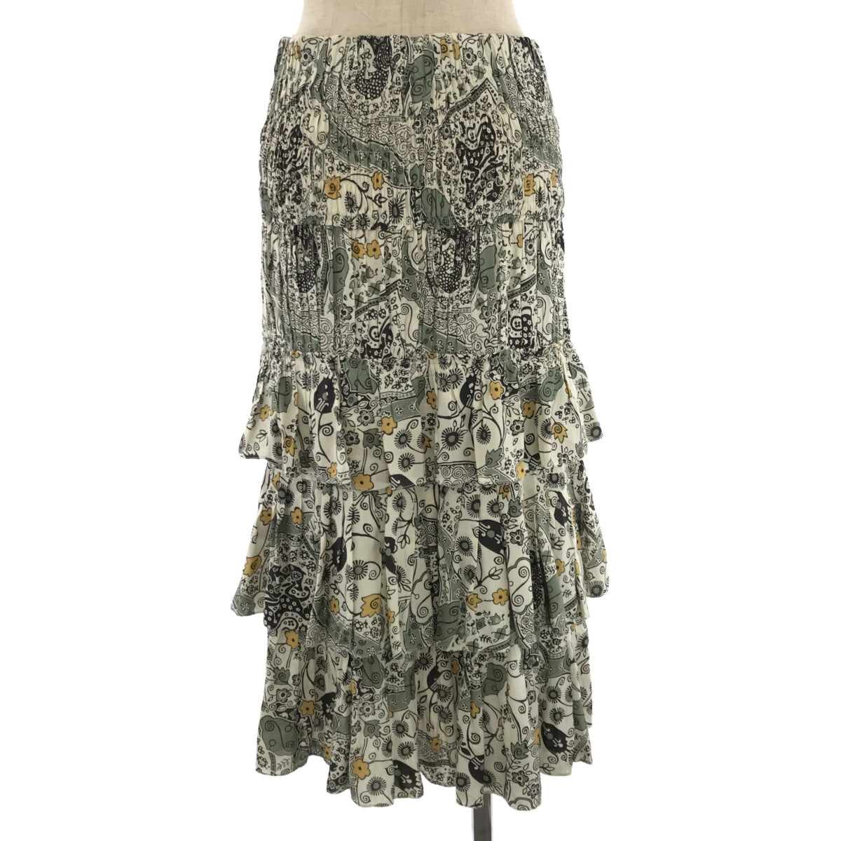 ISABEL MARANT ETOILE |多色圖案裙 | 36 |多色 |女性的