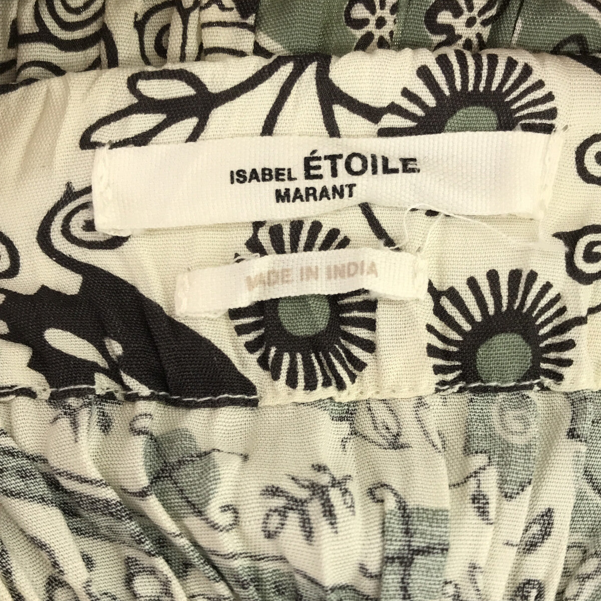 ISABEL MARANT ETOILE |多色圖案裙 | 36 |多色 |女性的