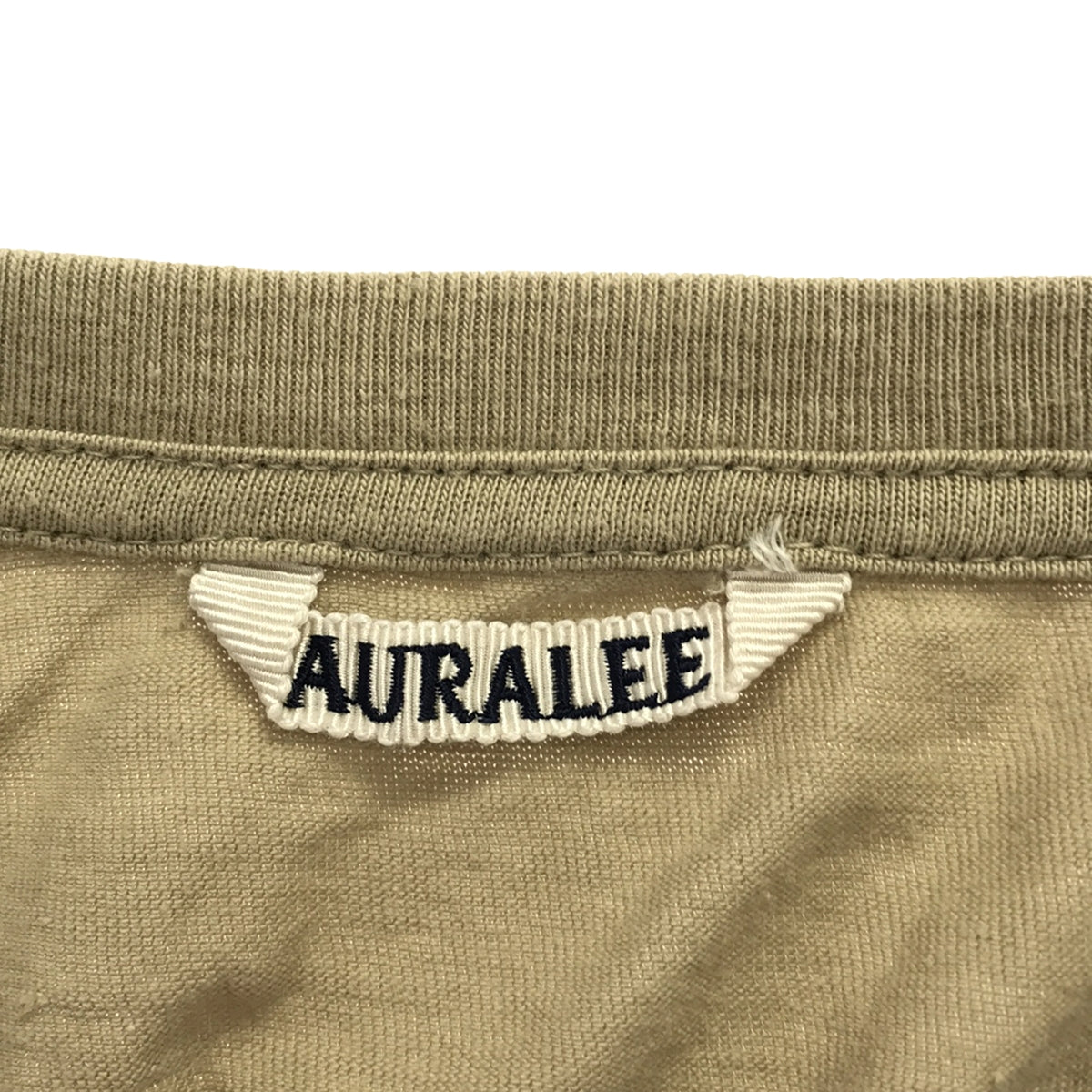 AURALEE / オーラリー | SEAMLESS CREW NECK HALF SLEEVE TEE Tシャツ | 1 | ベージュ | メンズ