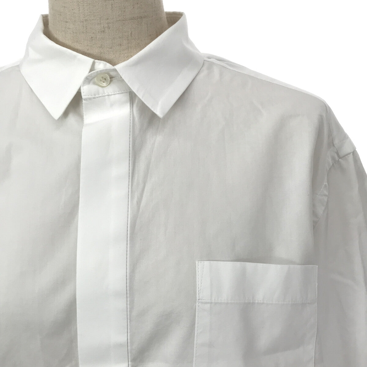 sacai サカイ / Cotton Poplin Shirt コットンシャツサイズ3