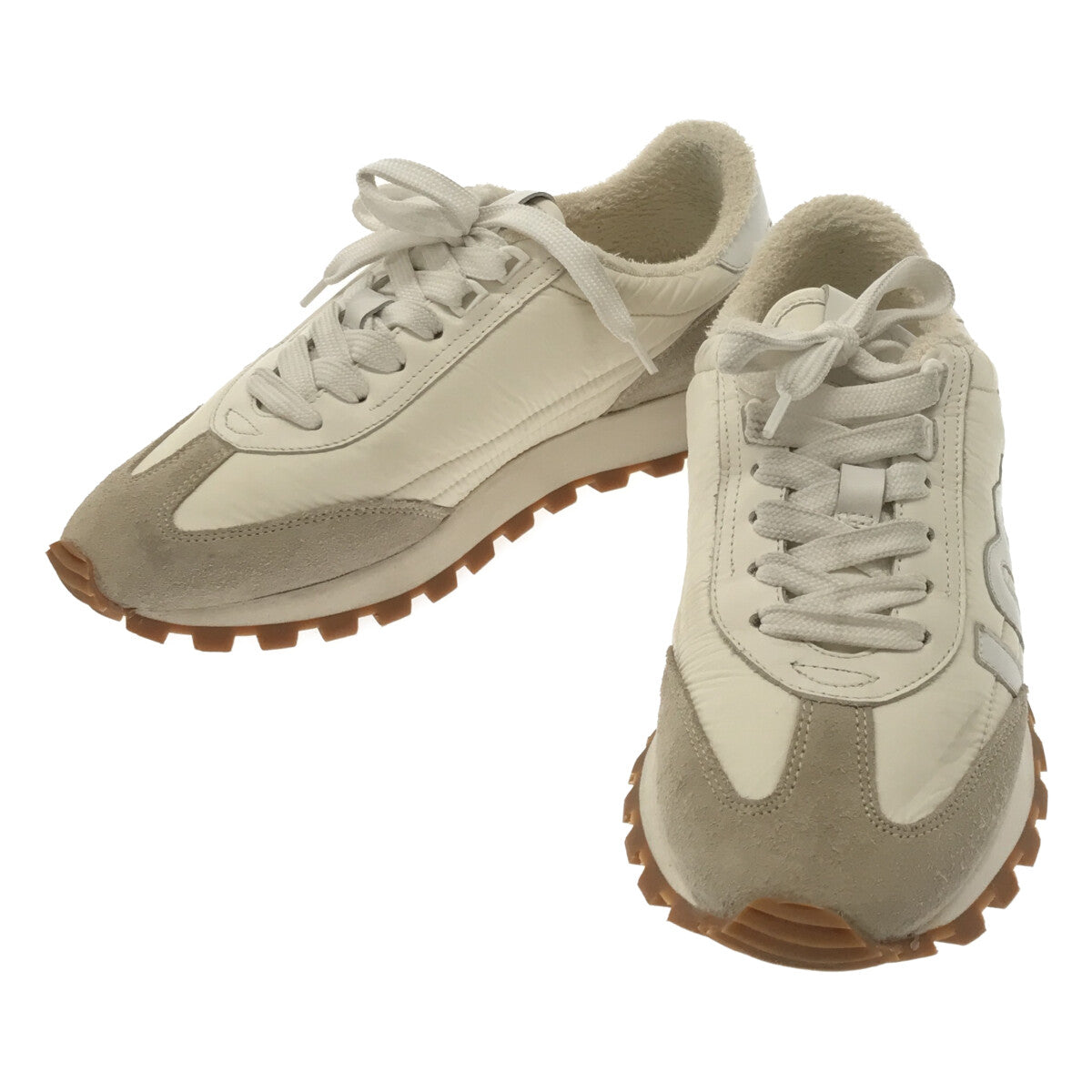 【美品】  AMI Alexandre Mattiussi / アミ・アレクサンドルマテュッシ | NEW RUNNING SNEAKERS スニーカー | 39 | オフホワイト | レディース