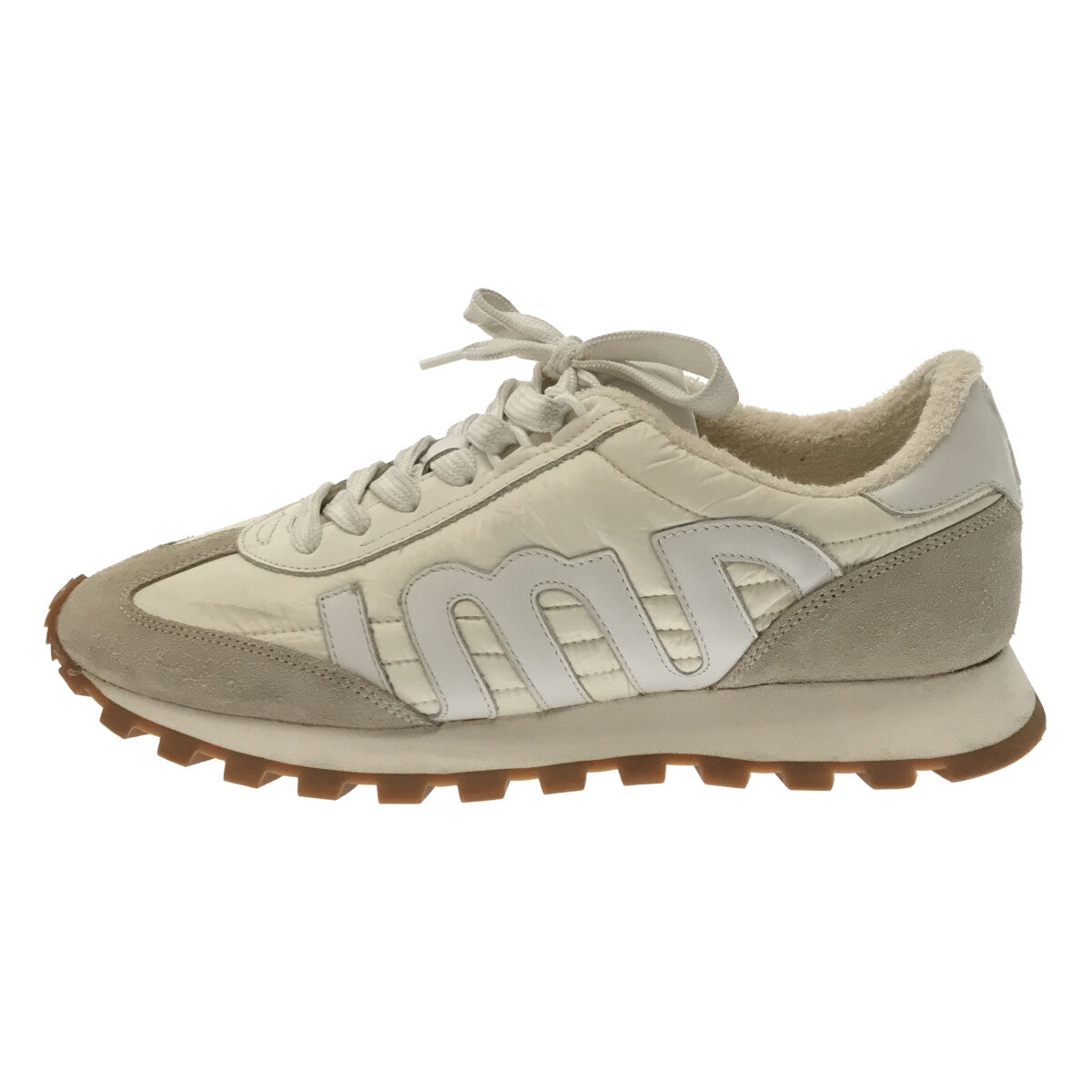【美品】  AMI Alexandre Mattiussi / アミ・アレクサンドルマテュッシ | NEW RUNNING SNEAKERS スニーカー | 39 | オフホワイト | レディース