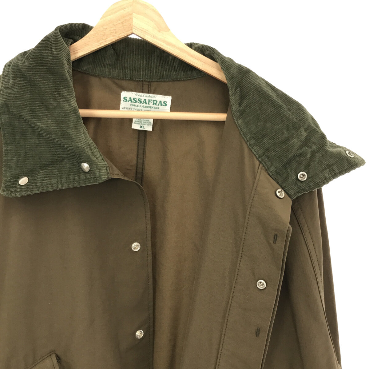 美品】 SASSAFRAS / ササフラス | 2020AW | DIGS CREW TUBE COAT 60/40