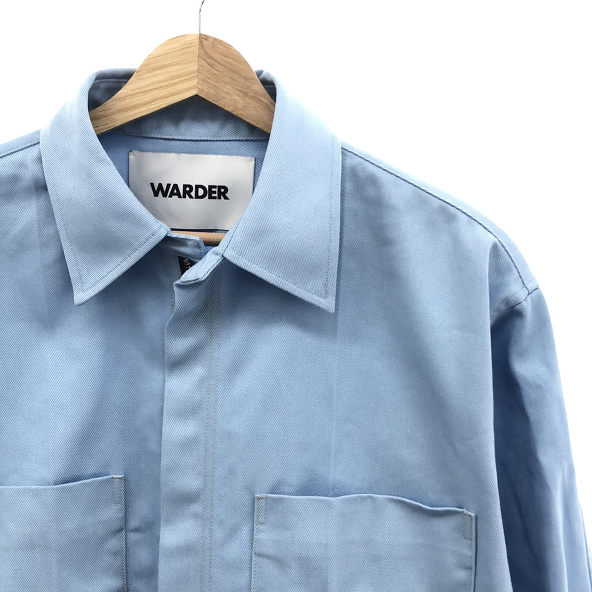 WARDER / ワーダー | コットンポリエステルドリルシャツジャケット | M | メンズ