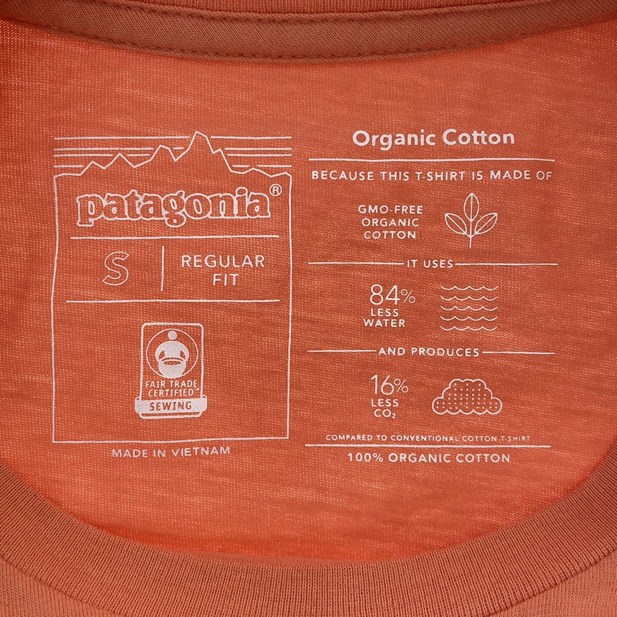 Patagonia / パタゴニア | P-6ロゴ プリント オーガニックコットン Tシャツ | S | メンズ