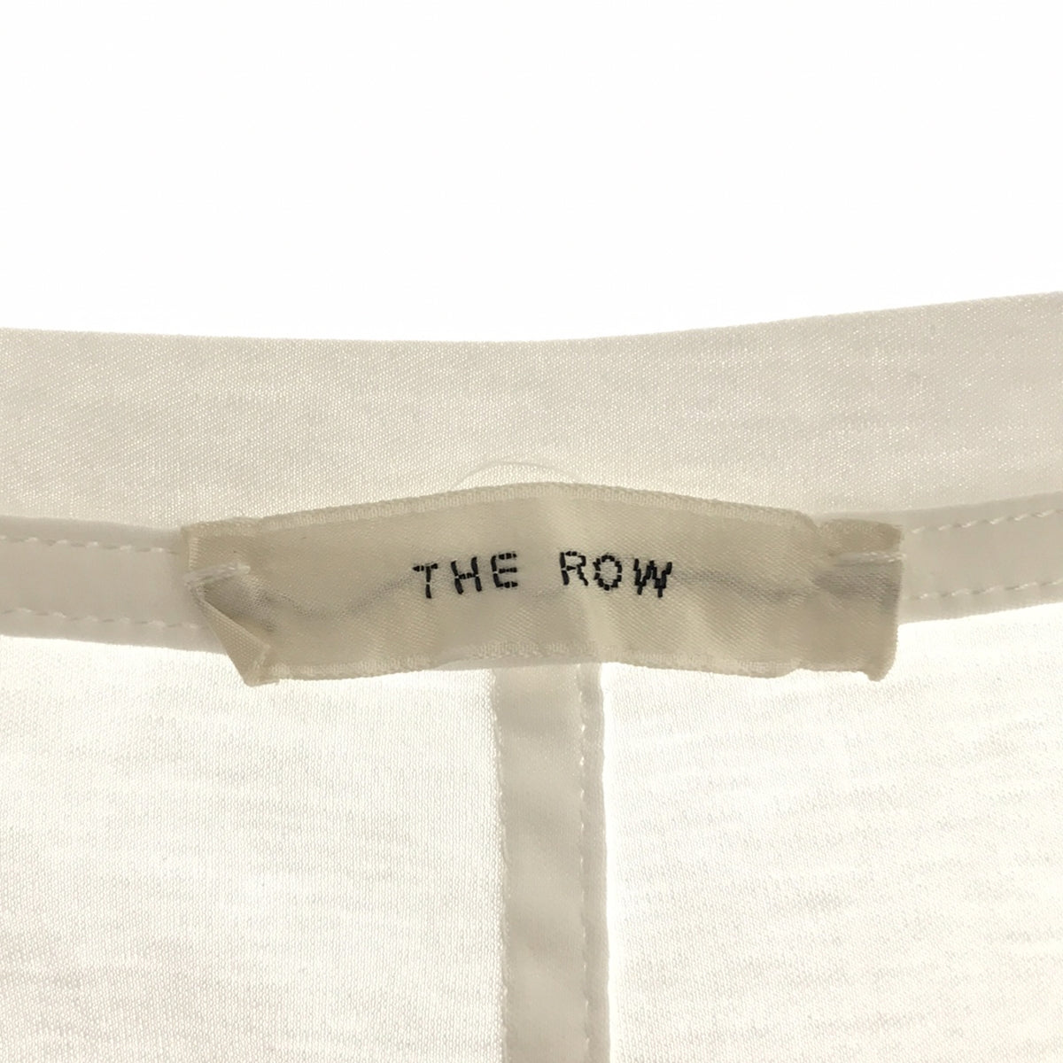 美品】 THE ROW / ザロウ | クルーネックロングTシャツ | S | ホワイト ...