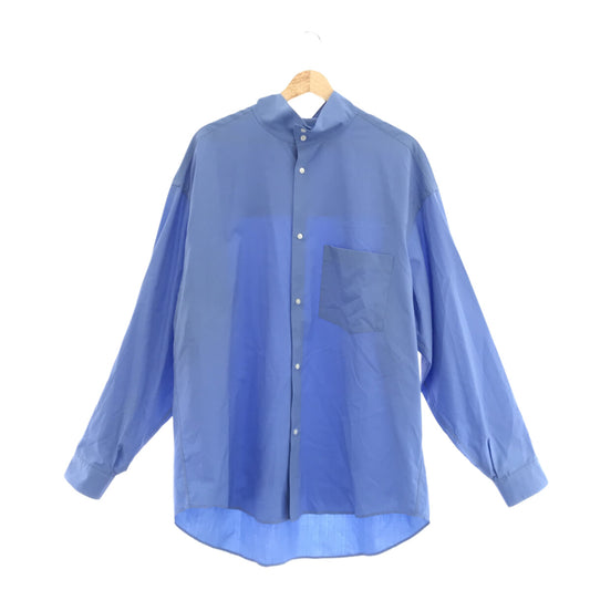 Graphpaper / グラフペーパー | Fine Wool Tropical Stand Collar Shirt / ファインウールトロピカルスタンドカラーシャツ | F |
