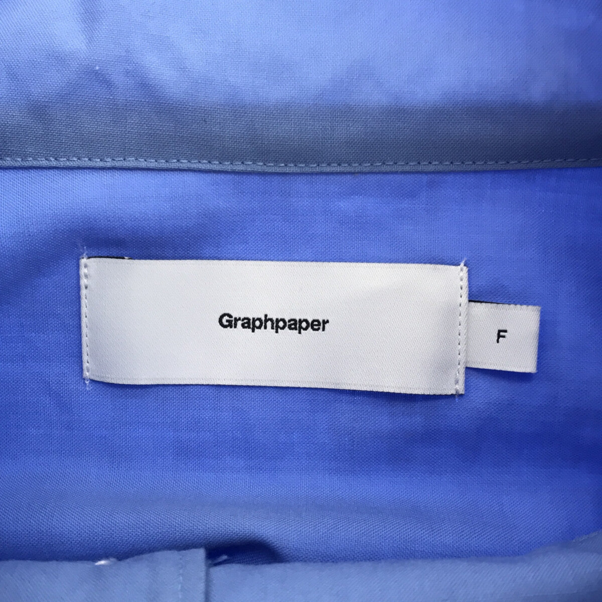 Graphpaper / グラフペーパー | Fine Wool Tropical Stand Collar