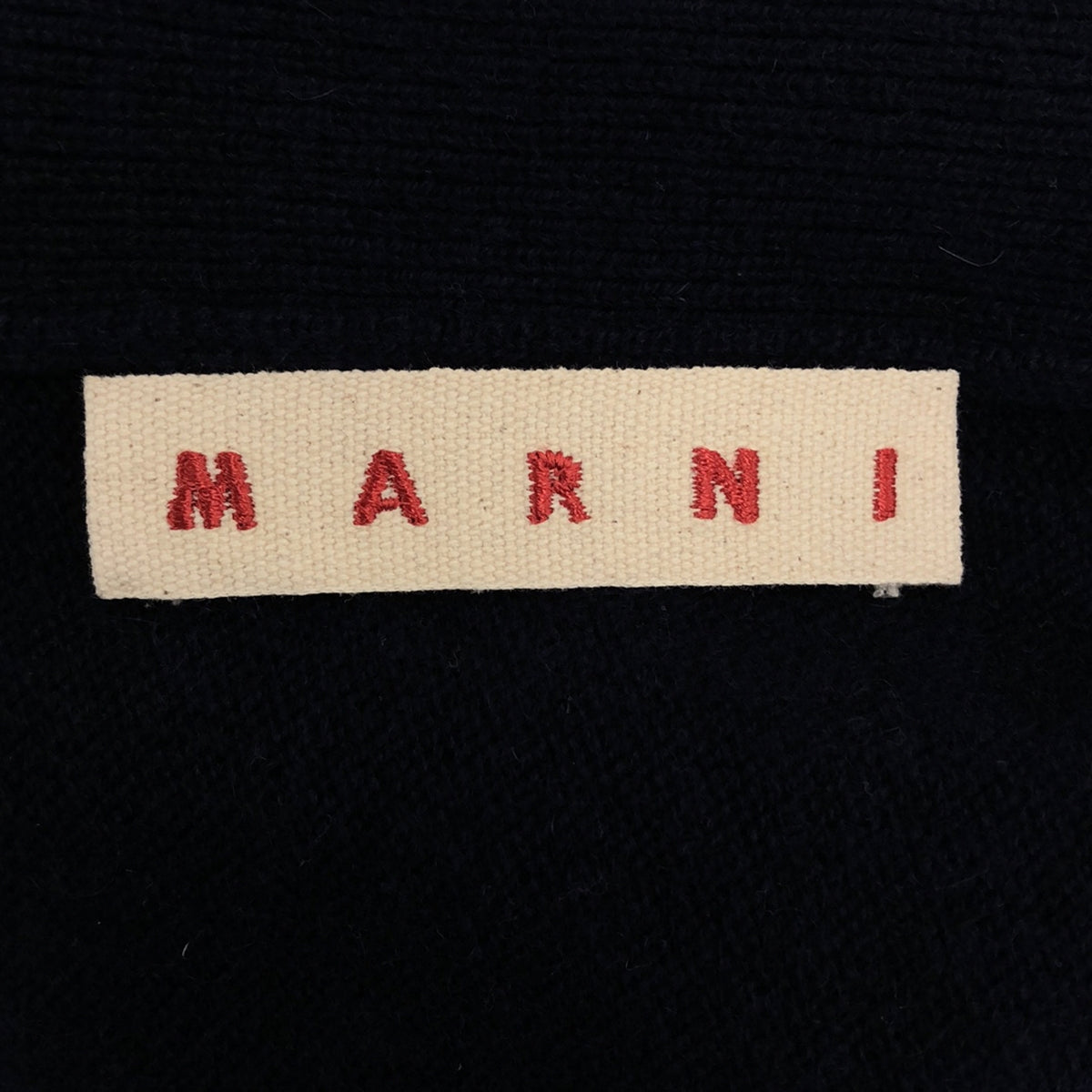 MARNI / マルニ | カシミヤショールカラーニット | 38 | レディース