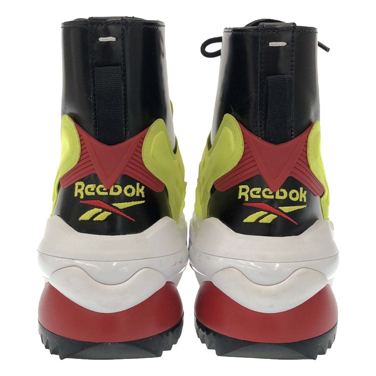 Maison Margiela / メゾンマルジェラ | 2020AW | × Reebok リーボック別注 TABI INSTAPUMP FURY  HI タビ インスタ ポンプフューリー ハイカットスニーカー | 25 | ブラック | レディース