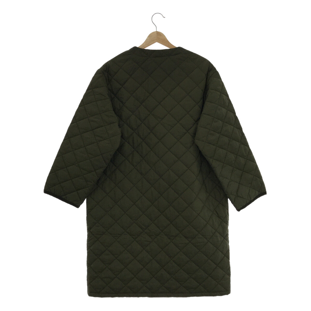 Barbour / バブアー | QUILTED NO COLLAR COAT ノーカラー コート | 10 ...