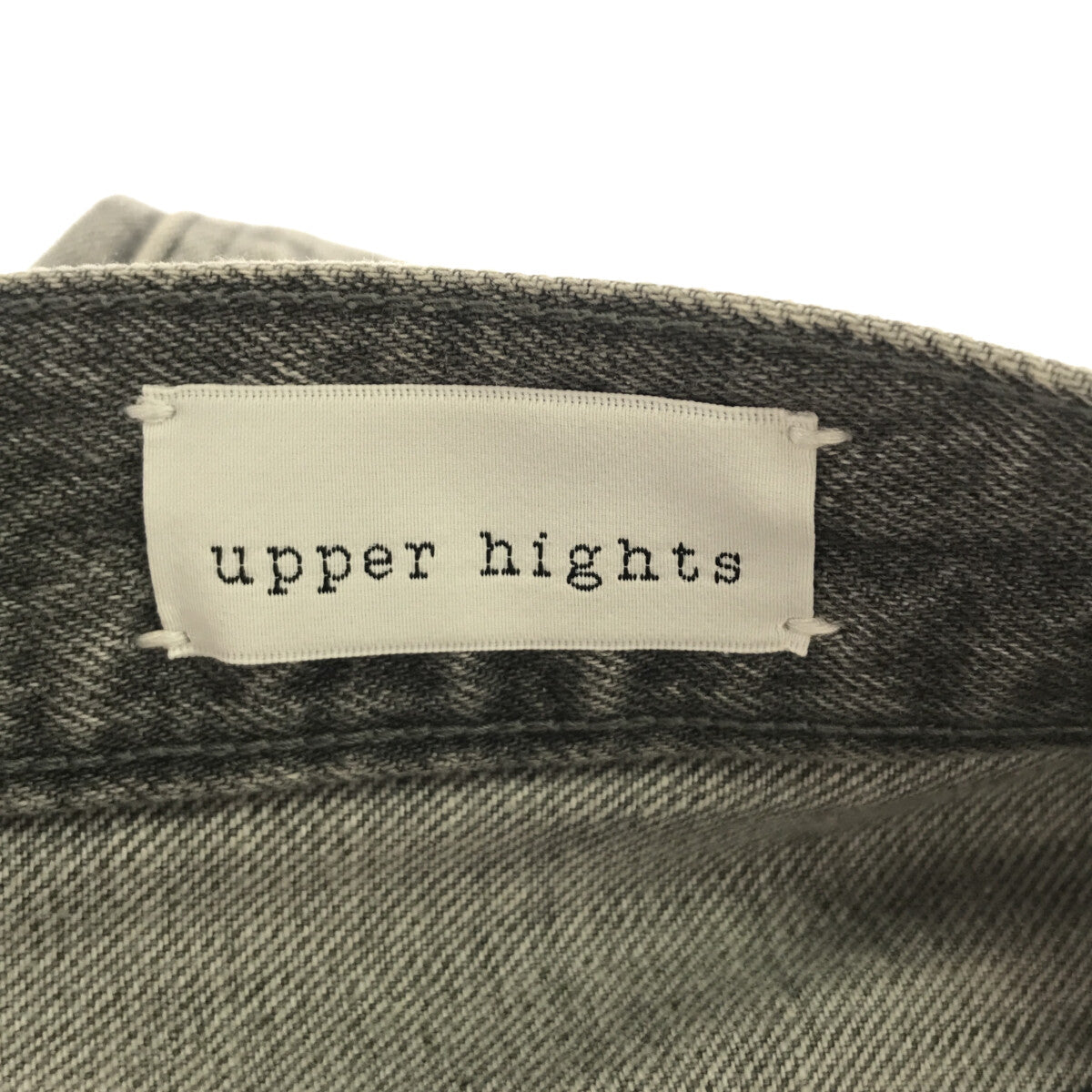 upper hights / アッパーハイツ | THE EIGHTY'S デニムパンツ | 22 | グレー | レディース