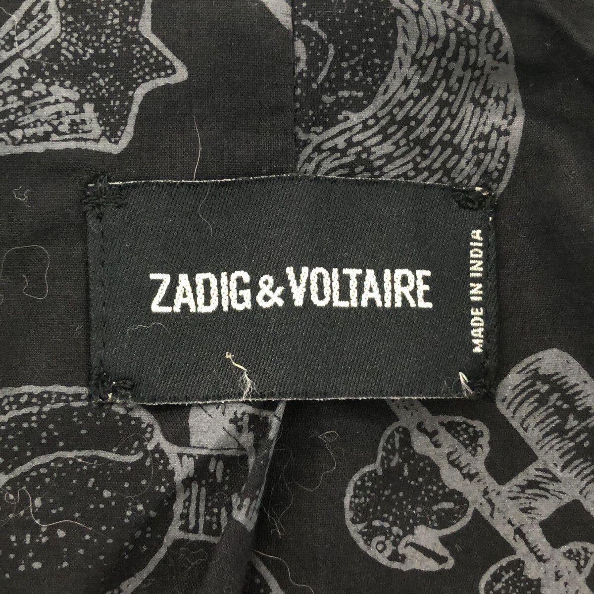 【美品】 ZADIG&VOLTAIRE / ザディグエヴォルテール | 牛革 ダブルライダース レザージャケット | XS | ブラック | レディース
