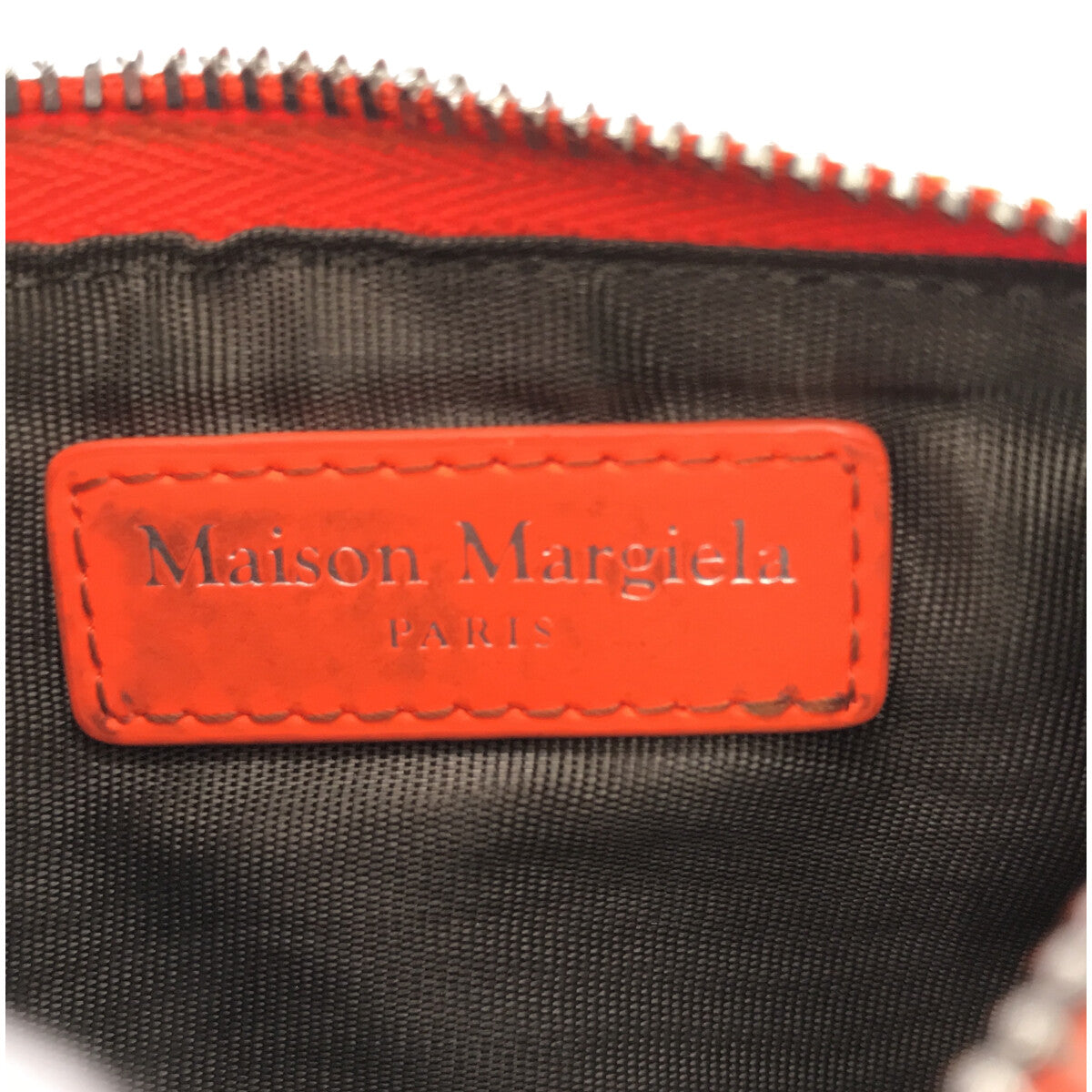 Maison Margiela / メゾンマルジェラ | カードコインケース | オレンジ | レディース