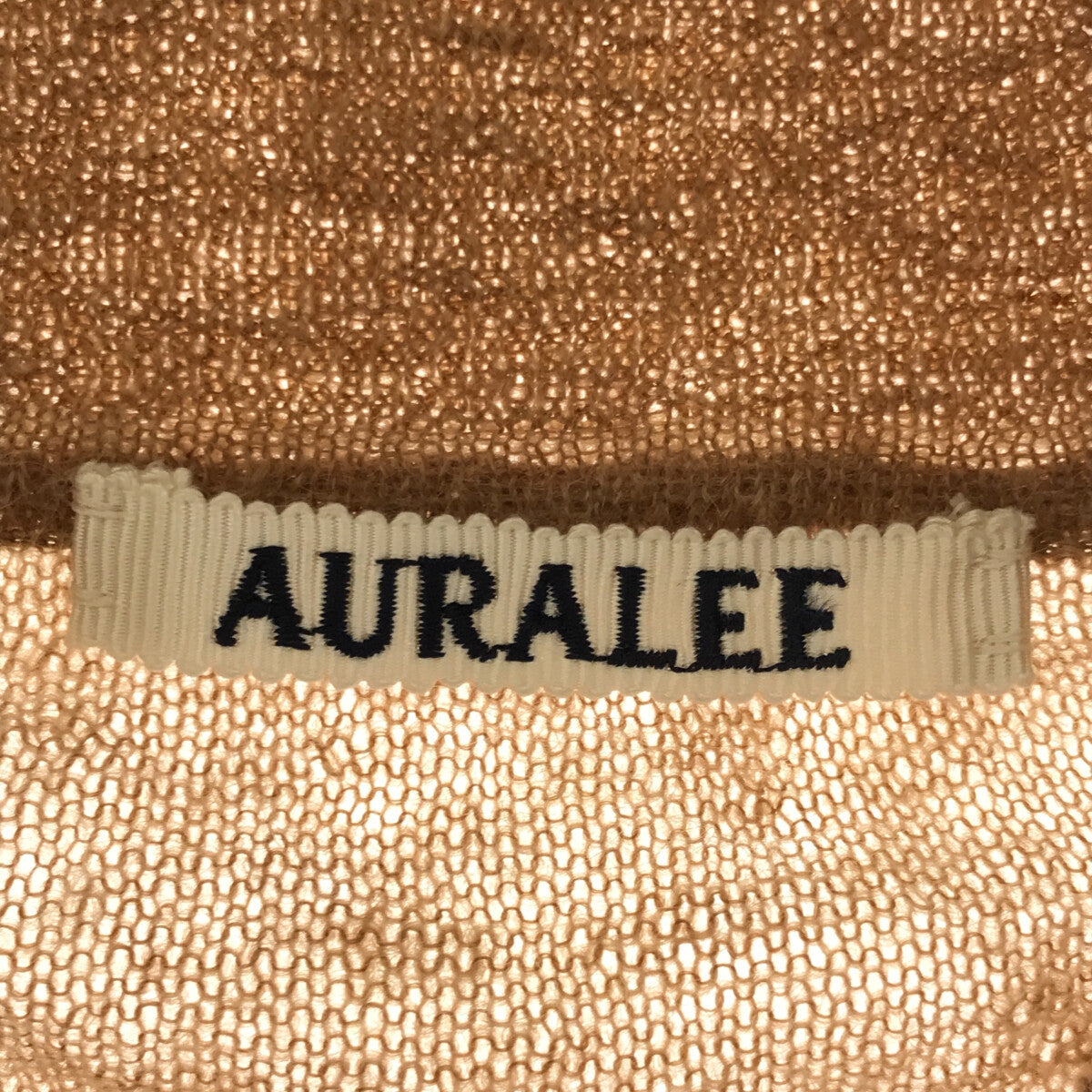 AURALEE / オーラリー | 2023SS | KID MOHAIR SHEER KNIT SHORT POLO