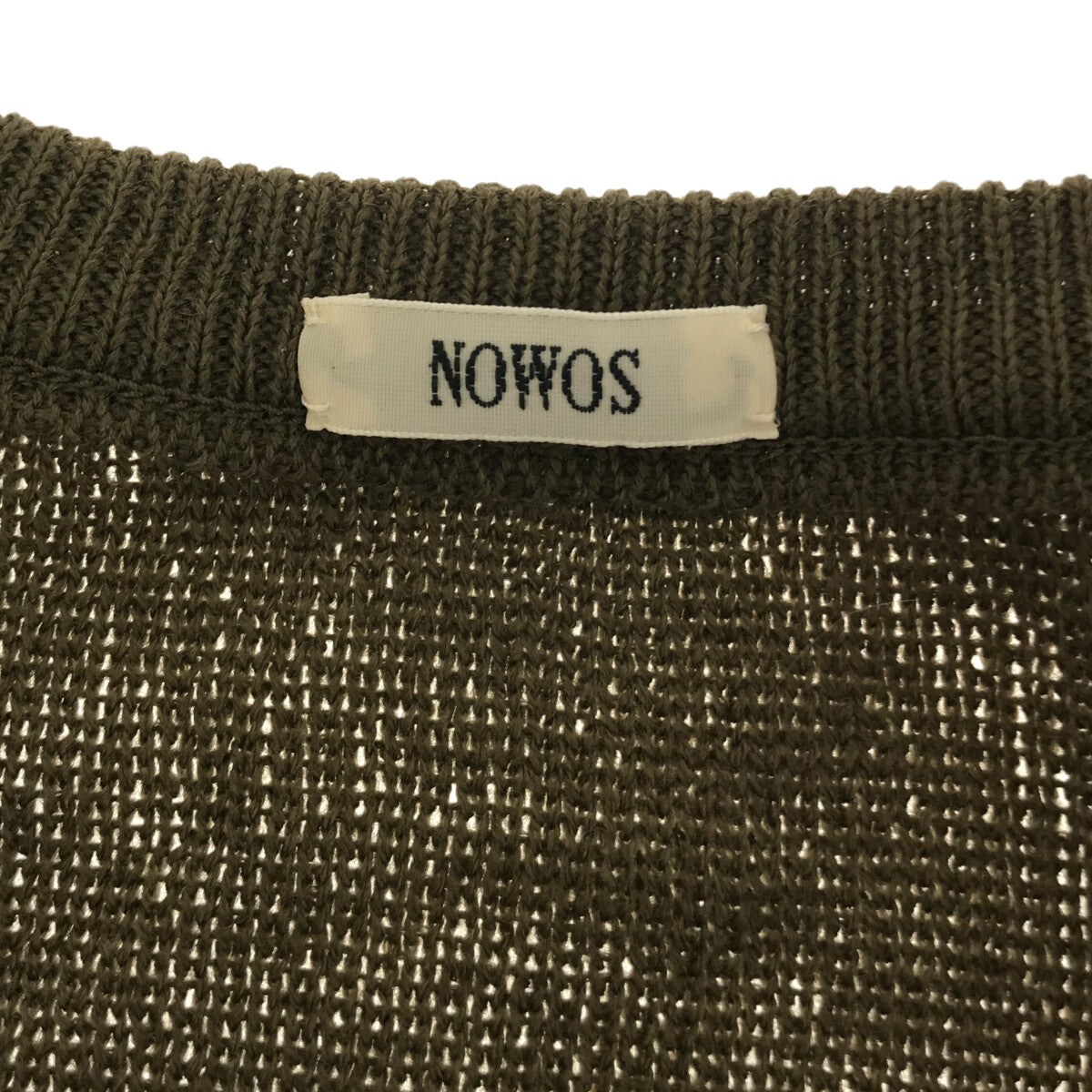 NOWOS / ノーウォス | U neck knit ニット | – KLD