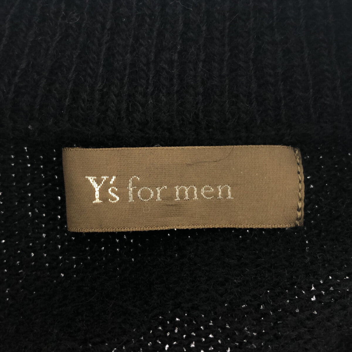 Y's for men / ワイズフォーメンヨウジヤマモト | ウール ショールカラー ニット | 3 |