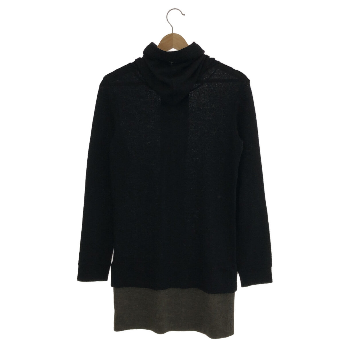 Yohji Yamamoto knit docking dressクラシカル