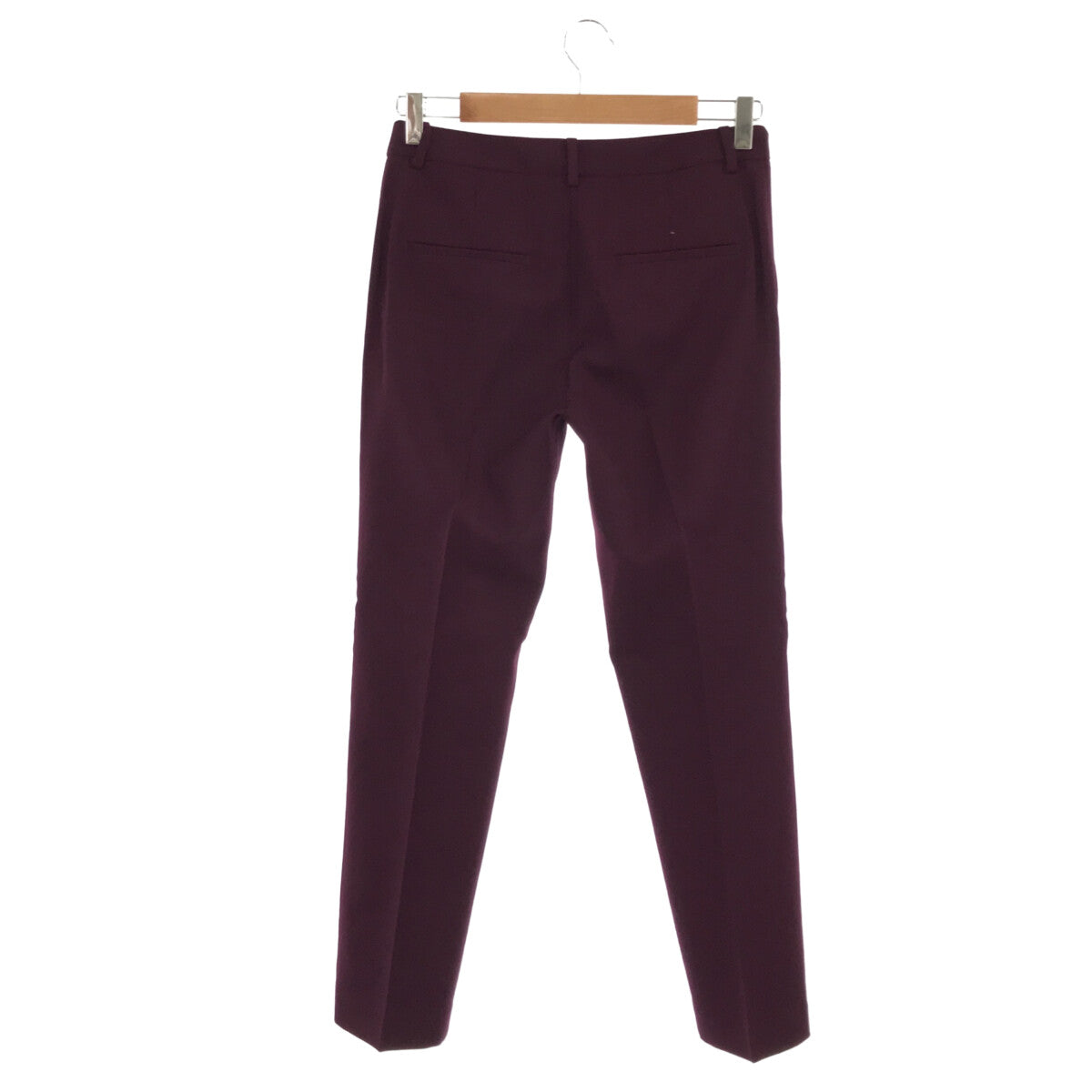 【美品】  COMPTOIR DES COTONNIERS / コントワーデコトニエ | ウール テーパード スラックス | 34 | パープル | レディース