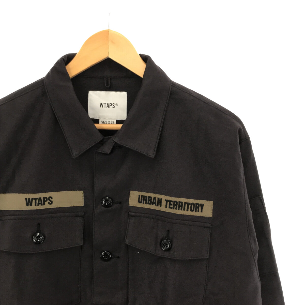 WTAPS BUDS/LS/COTTON SATIN 202BRDT-SHM01公式オンライン購入