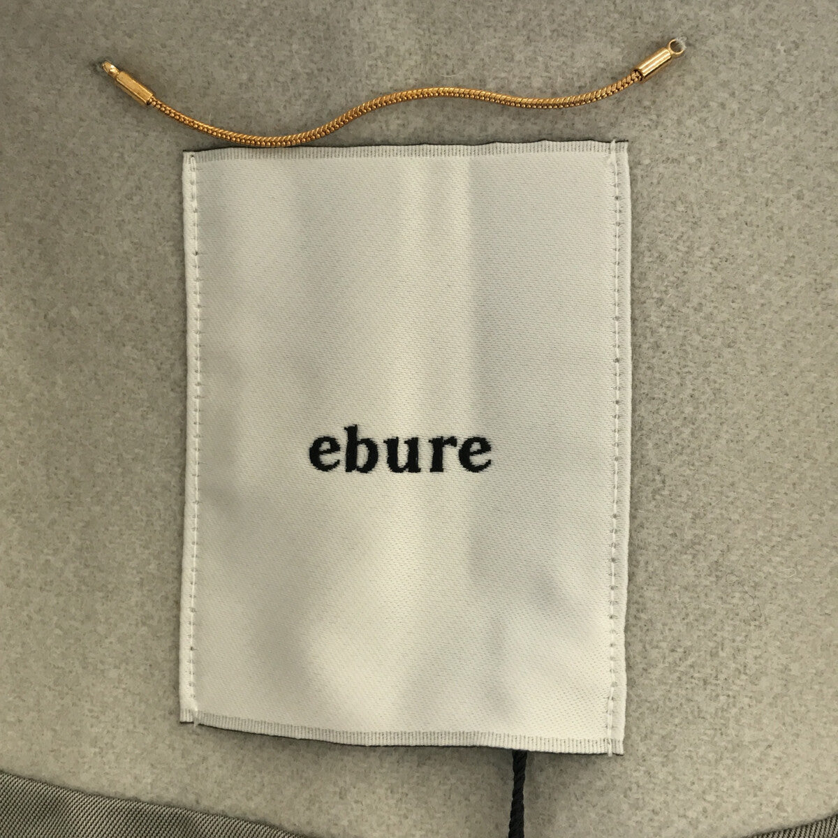 ebure / エブール | Ron Herman 取扱 リュクスメルトン ノーカラー